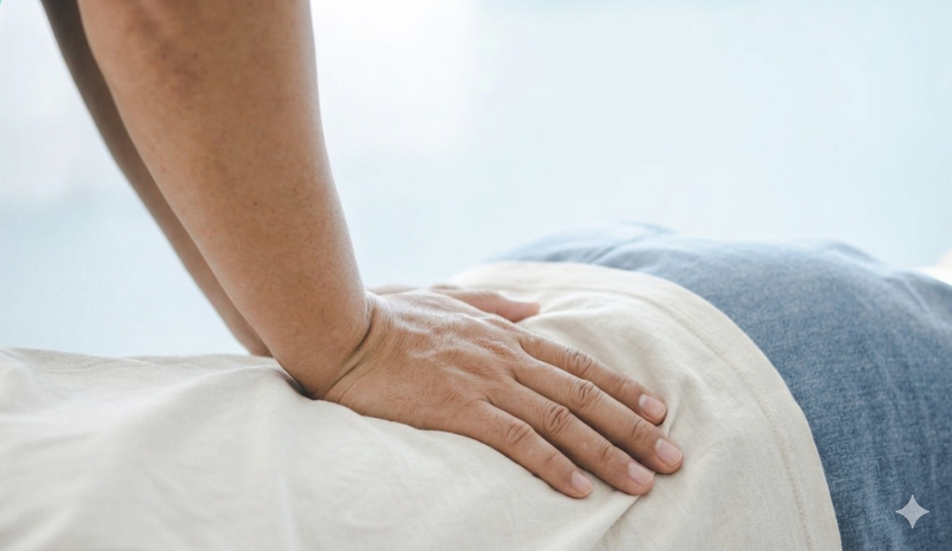 Treatment room at Perfect Spine Eastwood